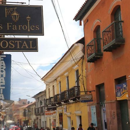Los Faroles Hostal Potosí Exteriör bild