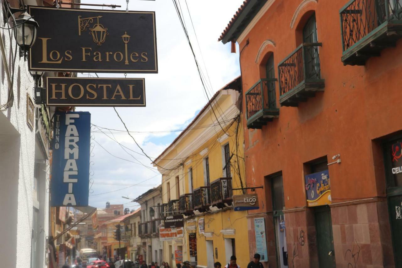 Los Faroles Hostal Potosí Exteriör bild